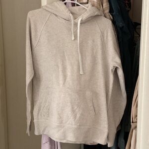 Hollister Women's Heather Gray Hoodie Sweater